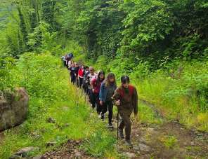 Ordu'da 62 dağcı, doğa yürüyüşü gerçekleştirdi