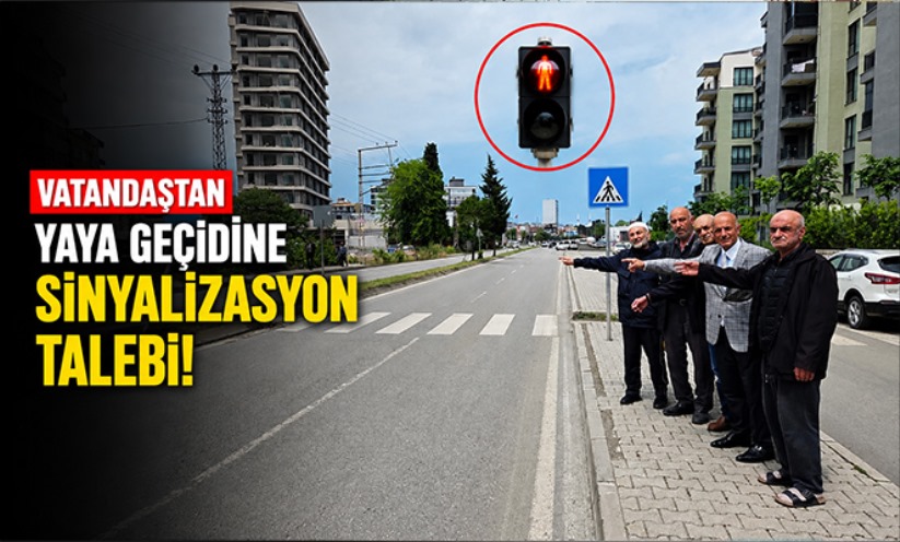 Vatandaştan yaya geçidine sinyalizasyon talebi