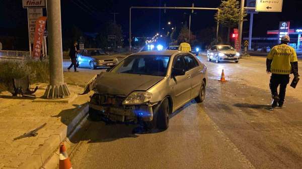 Elazığ'da trafik kazası: 1 yaralı