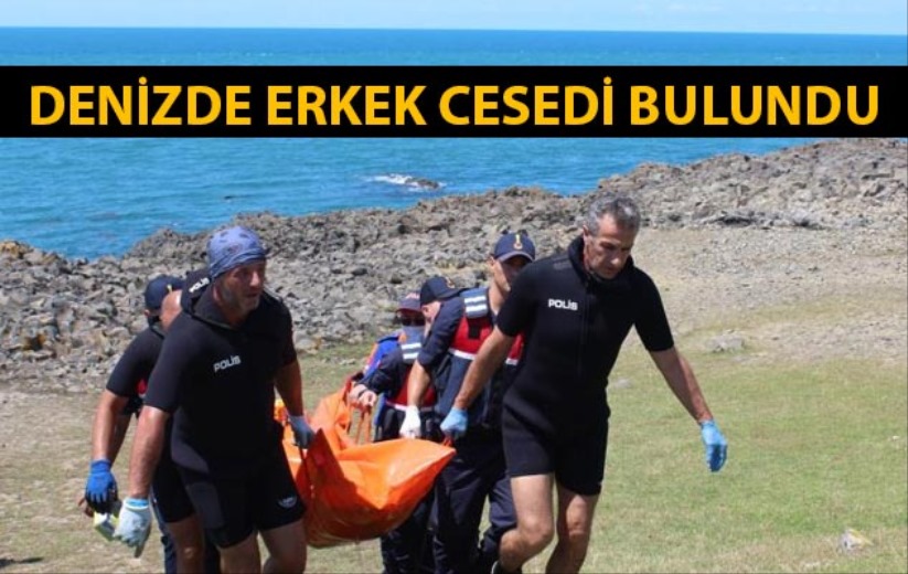 Denizde erkek cesedi bulundu - Sinop haber