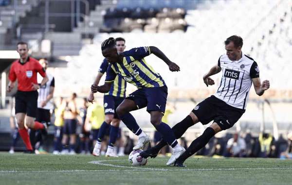 Hazırlık maçı: Fenerbahçe: 1 - Partizan: 0 - İstanbul haber