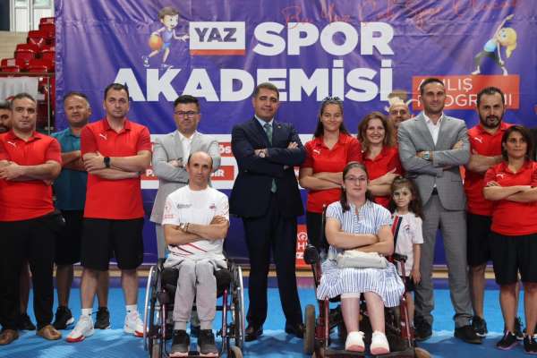 Düzce'de yaz spor akademisi açılışı yapıldı