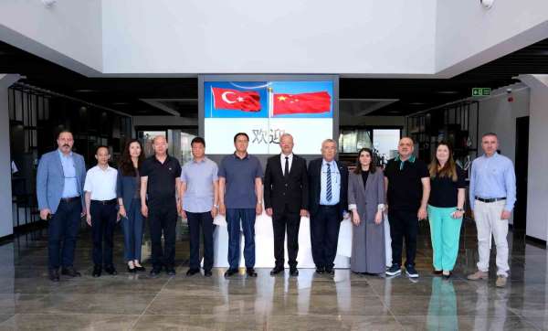 Çinli heyetten Mersin OSB'ye övgü