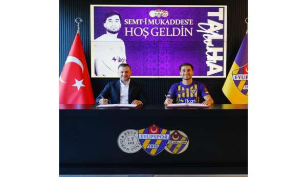 Eyüpspor, Talha Ülvan ile 3 yıllık sözleşme imzaladı