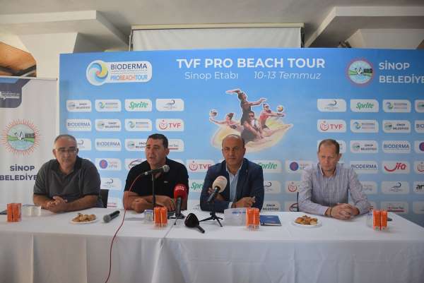 Sinop'ta 7. Uluslararası Pro Beach Voleybol Turnuvası yapılacak