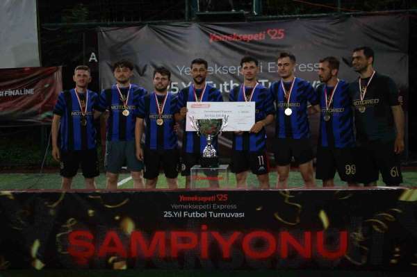 Yemeksepeti Express 25. Yıl Futbol Turnuvası'nın şampiyonu belli oldu