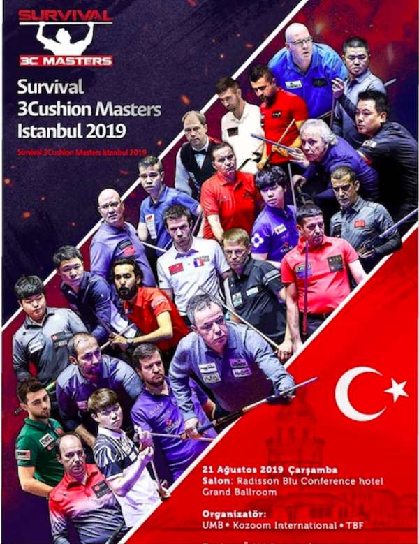 Bilardonun en iyisi Türkiye'de belli olacak 