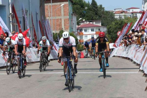 100. Yıl Cumhuriyet Bisiklet Turu Amasya-Havza etabı tamamlandı