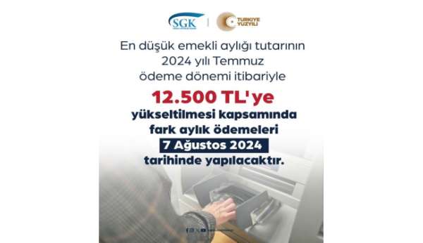 SGK, emekliye fark ödemesinde tarihi açıkladı