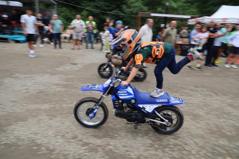 Nebiyan'da doğa, spor ve heyecan bir arada yaşandı