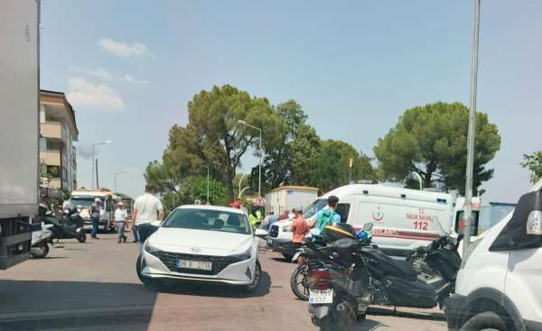 Bozdoğan'da bir günde 2 motosiklet kazası