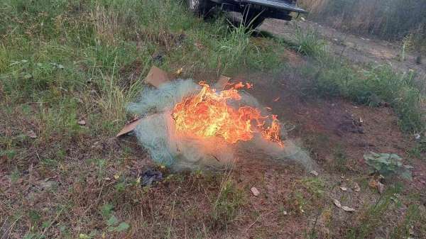Çarşamba'da kaçak ağa geçit yok