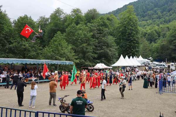 Nebiyan'da doğa, spor ve heyecan bir arada yaşandı