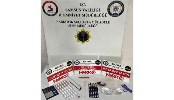 Bafra'da uyuşturucu operasyonu: 2 tutuklama