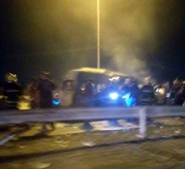 Kerbela'da yolcu otobüsünde patlama: 11 ölü, 2 yaralı 