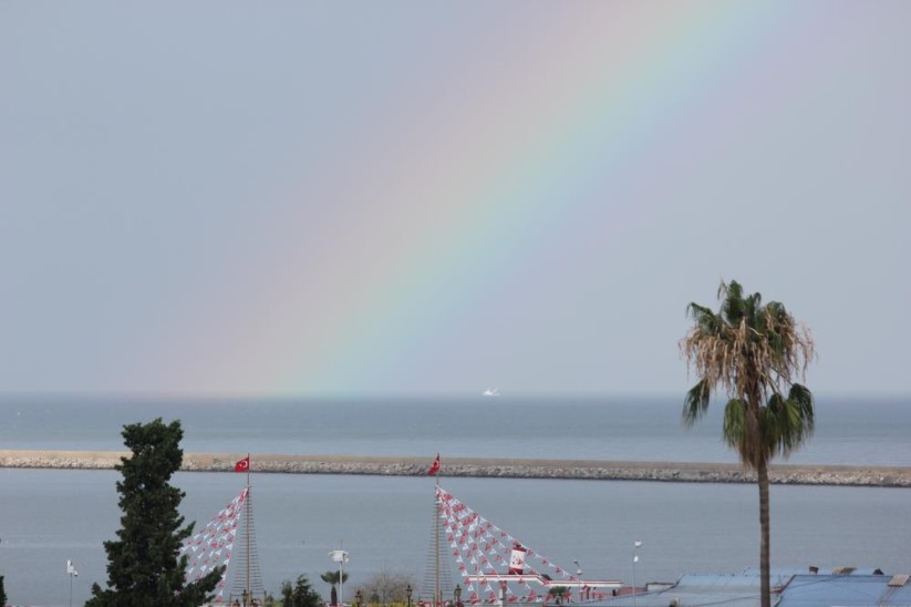 Samsun'da gökkuşağı