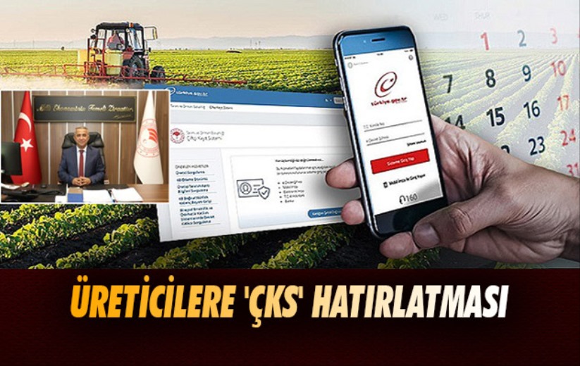 Samsun'da üreticilere 'ÇKS' hatırlatması