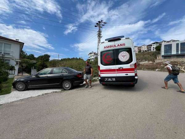 Sinop'ta trafik kazası: 2 yaralı