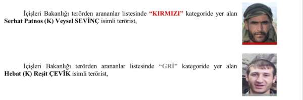 Şırnak'ta paramotor kullanarak saldırı hazırlığına girişen 4 teröristin kimlikleri tespit edildi