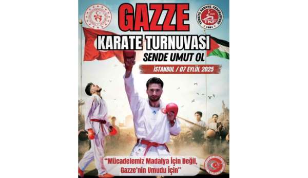 Gazze için karate turnuvası düzenlenecek