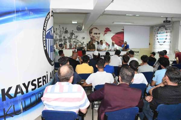 Kayseri U16 Ligi fikstürü çekildi