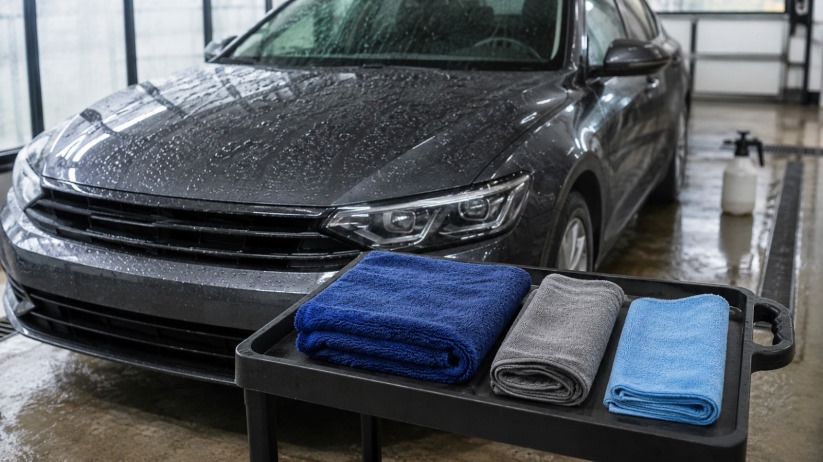 Oto Yıkama İşletmelerinde Doğru Mikrofiber Bez Kullanımı