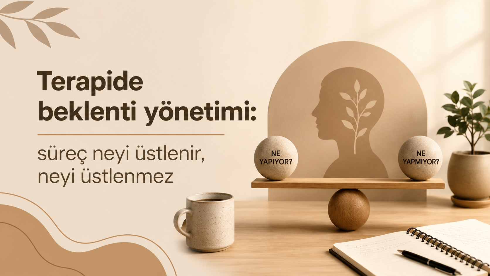 Terapide beklenti yönetimi: süreç neyi üstlenir, neyi üstlenmez
