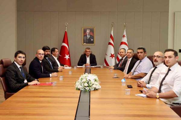 KKTC Cumhurbaşkanı Erhürman, Türkiye'den gelen Deniz Kazaları İnceleme heyetini kabul etti