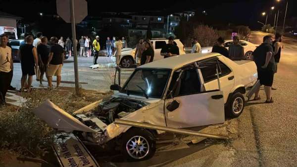 Söke'de trafik kazası: 2 yaralı