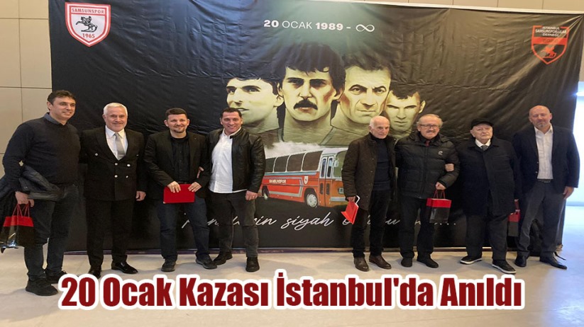 20 Ocak Kazası İstanbul'da Anıldı