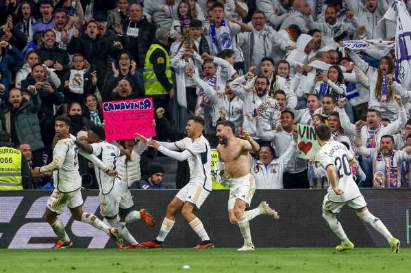Real Madrid'den muhteşem dönüş