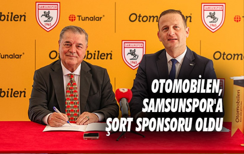 Otomobilen, Samsunspor'a Şort Sponsoru Oldu 