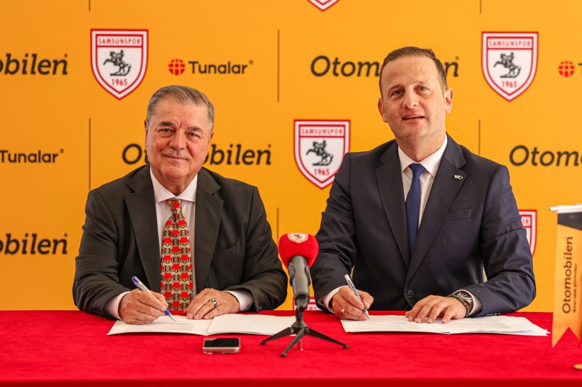 Otomobilen, Samsunspor'a Şort Sponsoru Oldu