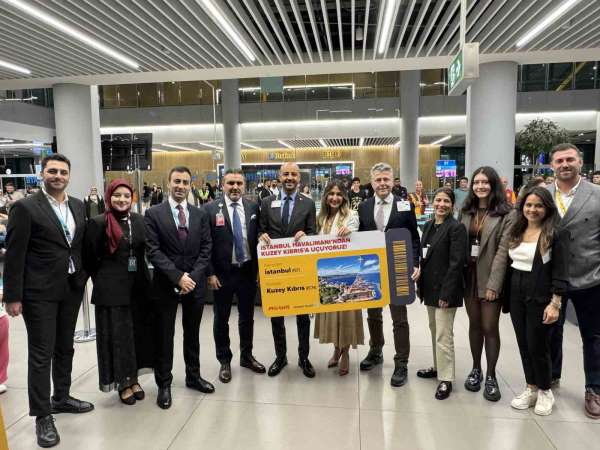 Pegasus, İGA İstanbul Havalimanı'ndan KKTC uçuşlarına başladı