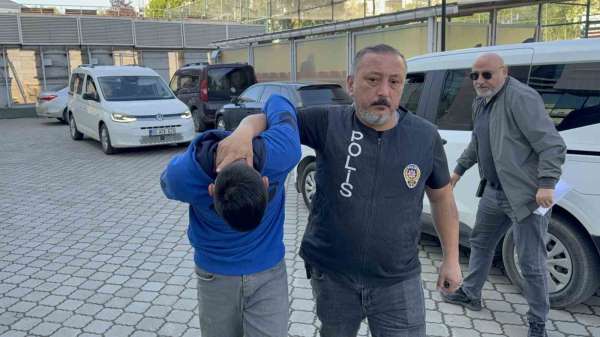 Anahtarı üzerinde unutulan evden hırsızlık zanlısı tutuklandı