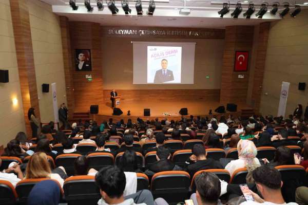 ERÜ'nün açılış dersi 'Terörsüz Türkiye İletişimi' oldu