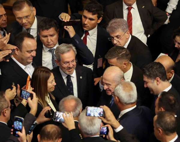 Rektör Fatma Aydın, Mecliste yeni yasama yılı resepsiyonuna katıldı