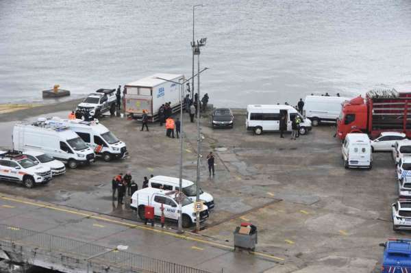 Sinop'ta denizde bulunan polisin cansız bedeni kıyıya getirildi