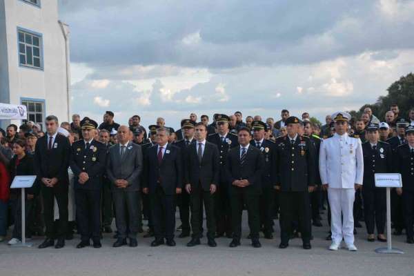 Sinop'ta gazi polis memuru Numan Şen için tören düzenlendi