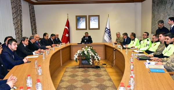 Otobüs kazalarının önlenmesi toplantısı düzenlendi