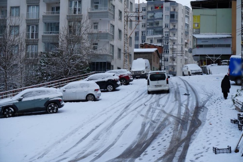 Samsun'da hayat dondu! Ulaşımda büyük sorunlar yaşandı