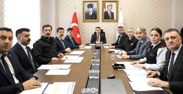 Kütahya'da üniversiteler için 'Güvenlik Koordinasyon Toplantısı' düzenlendi