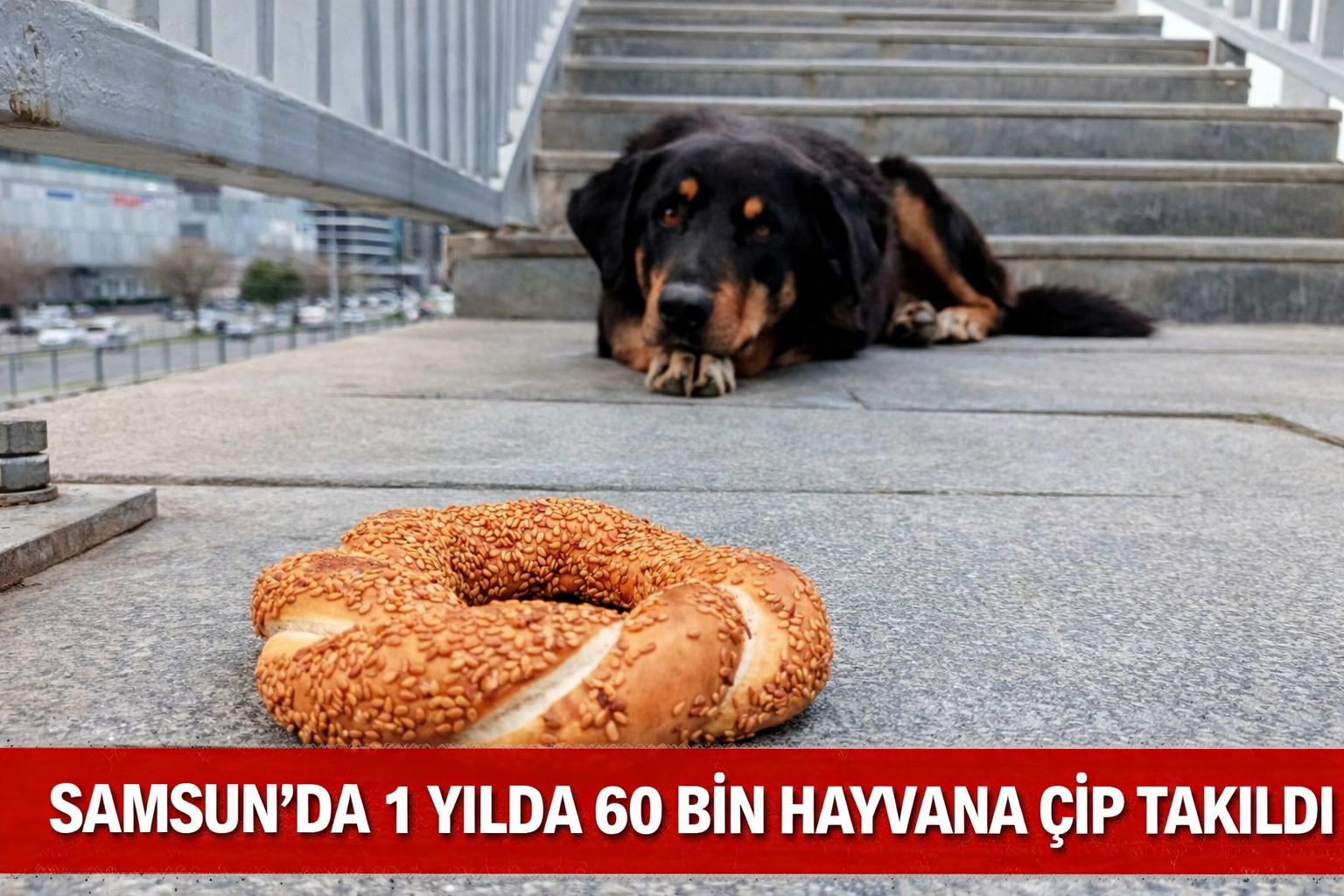 Samsun'da 1 yılda 60 bin hayvana çip takıldı