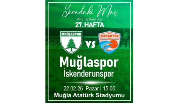 Lider Muğlaspor zirvedeki yerini korumak istiyor