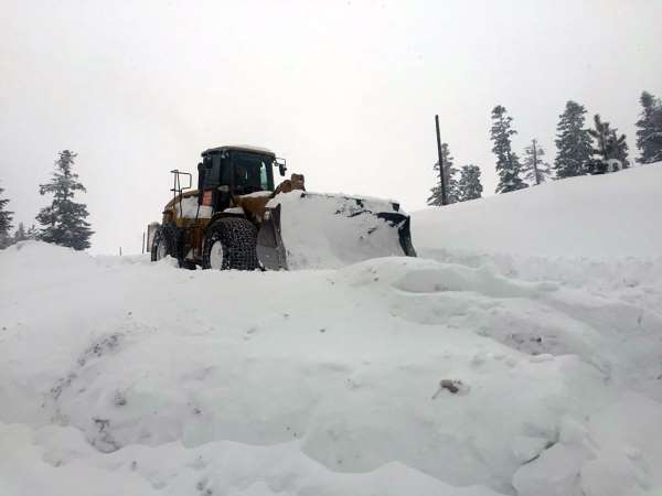 Sinop'ta kar, 111 köy yolunu ulaşıma kapattı