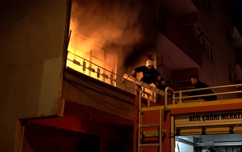 Samsun'da ev yangını korkuttu - Samsun haber