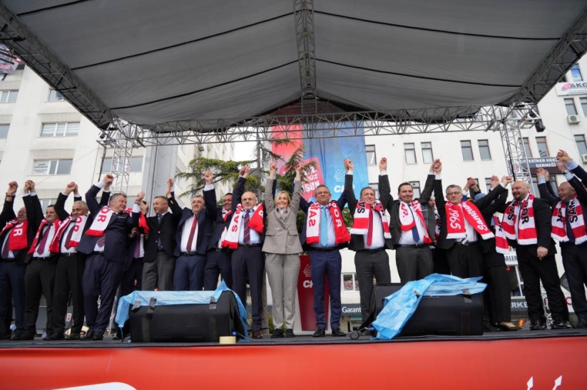 CHP Lideri Özel: 'İttifakımız Türkiye'de 'Türkiye İttifakı', Samsun'da ise 'Samsun İttifakı'dır'