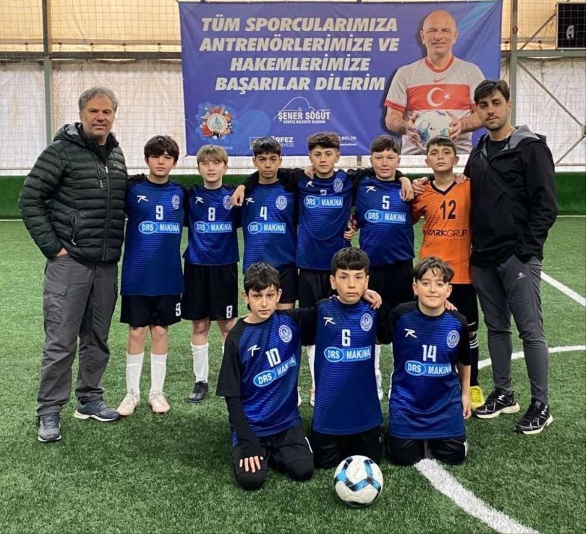 Körfez'de okullar arası futbol turnuvası yapılıyor