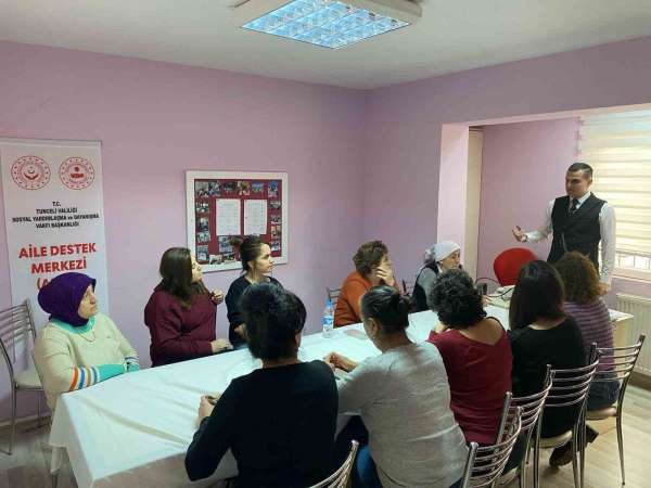 Tunceli'de, tüketiciyi bilgilendirme eğitimleri sürüyor