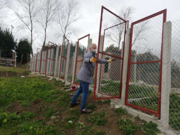 Sinop'ta meslek lisesinden engelliler için salıncak